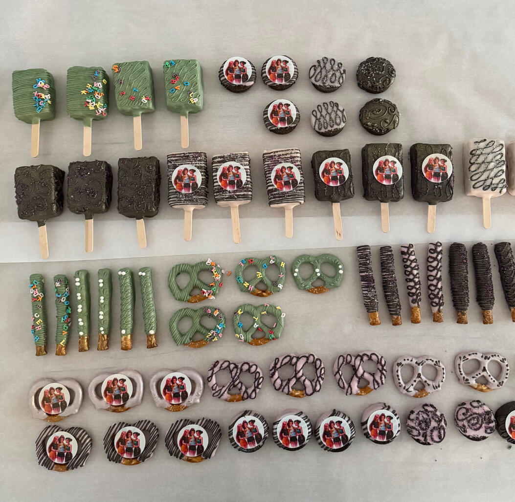 happy birthday desserts custom chocolate covered pretzels happy birthday desserts custom chocolate covered pretzels